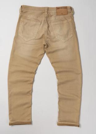 True religion beige geno jeans&nbsp;&nbsp;мужские джинсы5 фото