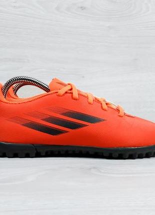 Детские футбольные кроссовки adidas оригинал, размер 37 (сороконожки, копочки x speedflow.4 tf)