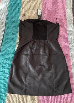 Комплект: платье черная мини+болеро. коктейльное платье. маленькое черное платье. черное платье. темное платье8 фото