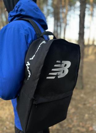 Рюкзаки new balance городские мужские подростковые, черный рюкзак для футбола, школьные рюкзаки и по4 фото