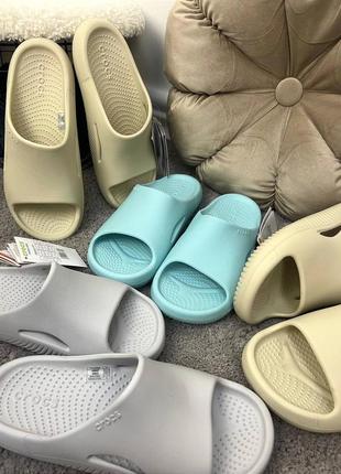 Crocs новинка унісекс сланці mellow slide усі розміри у наявності