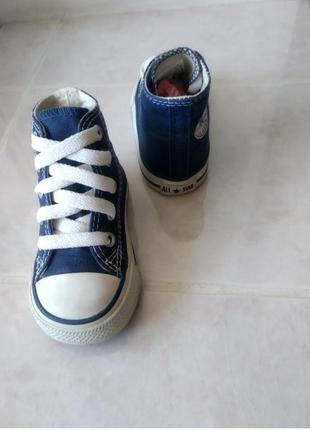 Високі текстильні кеди бренду converse uk 4 eur 206 фото