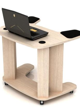 Геймерский компьютерный стол xgamer mini на колесах1 фото