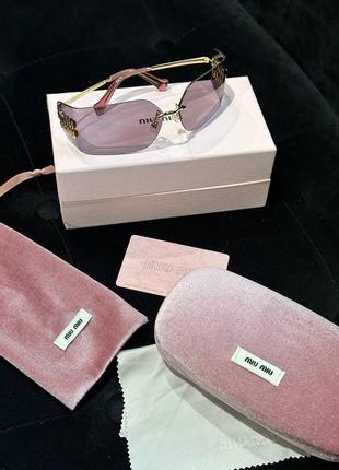 Окуляри в стилі miu miu