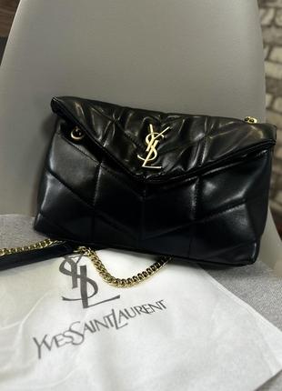 Сумочка черная yves saint laurent