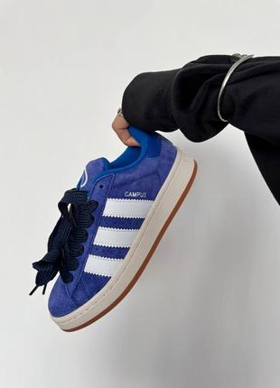 adidas youth campus “lucid blue”4 фото