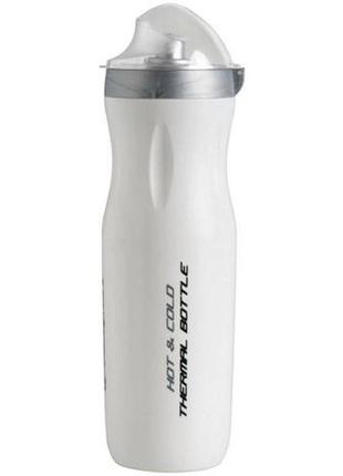 Фляга-термос пластиковая polisport hot&cold 500 мл white