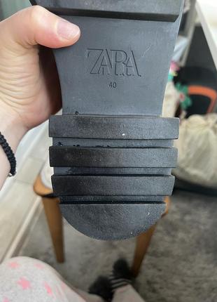 Стильні челсі, ботільйони zara, шкіра5 фото