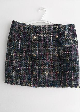 Твидовая юбка
