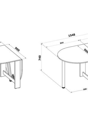 Стіл-книжка xbook-1210 фото