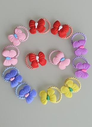 Детские резинки, резинки для волос, резинки, детские заколки