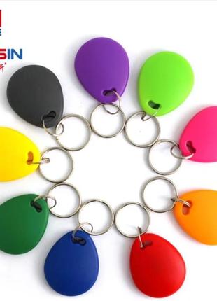 Перезаписываемые rfid-метки t5577 em4305, перезаписываемые,могут копировать карты 125 кгц, бесконтактные маркерные брелки - заготовки