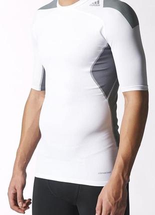 Компрессионная термо футболка adidas techfit1 фото
