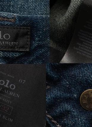 Polo ralph lauren sullivan slim fit stretch moto jeans  чоловічі джинси10 фото