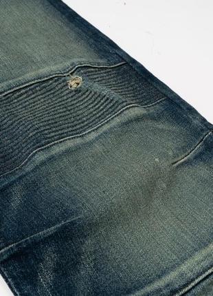 Polo ralph lauren sullivan slim fit stretch moto jeans  чоловічі джинси3 фото