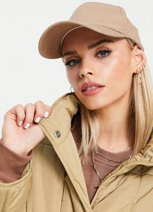 Длинное строгое не пальто цвета кэмэл от asos👌3 фото