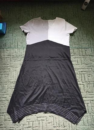 Платье праздничное необычного покроя размер 14-16