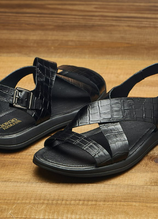 Кожаные удобные босоножки сандалии р.40-45