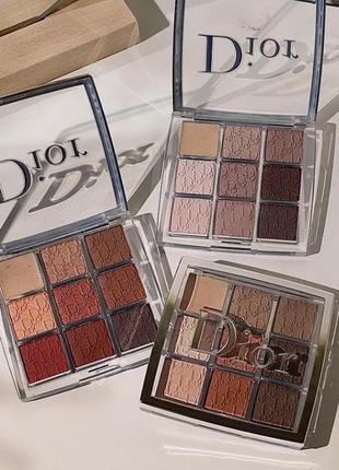 Палетка тіней діор dior backstage eye palette 001 002 003