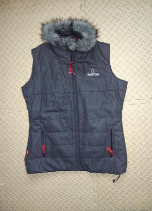 Жилетка женская шерсть omega