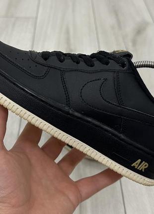 Подростковые кроссовки nike air force 1  (23,5 см)8 фото