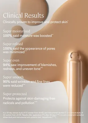 Tональное средство сыворотка из спф ilia super serum skin tint spf 40 30мл7 фото