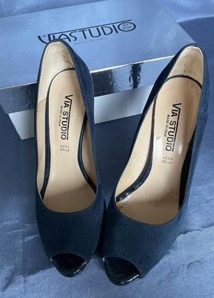 Туфли итальянского бренда viastudio3 фото