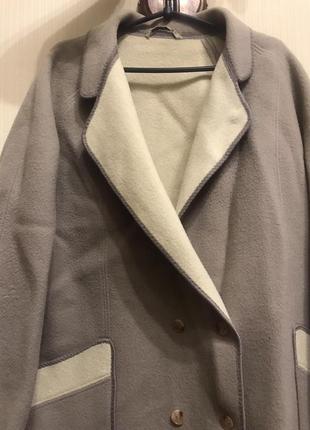 Пальто кардиган тренч натуральная шерсть wetherall angities2 фото