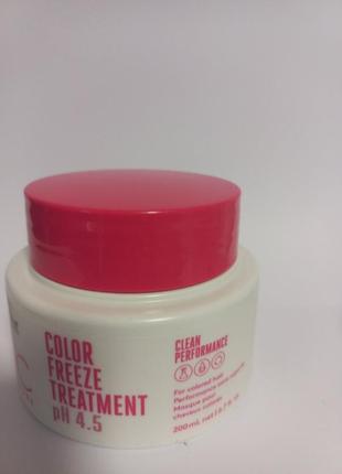 Schwarzkopf professional bonacure color freeze treatment ph 4.5 маска для фарбованого волосся.