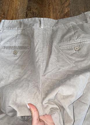 Вельветові брюки оксамитові брюки капрі вкорочені брюки max mara серые брюки вельветовые брюки оригинал штаны7 фото