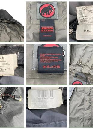 Винтажная куртка на мембране mammut ketok gore-tex paclite vintage9 фото