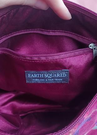 Яркая вельветовая сумка от earth squared.8 фото