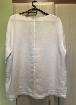 Льняная рубашка блуза jessica2 фото