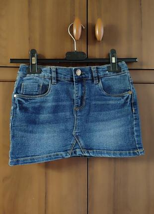 Джинсовая юбка piaza italia girls