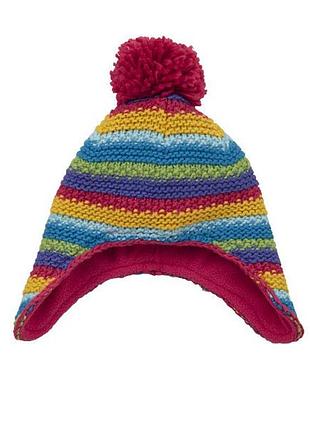 Шапка на флисе для девочки mothercare