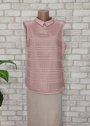 Фірмова tu неймовірно ніжна мила блуза кольору пудра, розмір хл