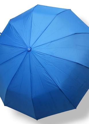 Зонтик женский на 10 спиц ,полуавтомат,однотонный- снаружи,города- внутри купола,toprain7 фото