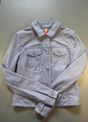 Неймовірна велюрова курточка для дівчини, розмір eu34