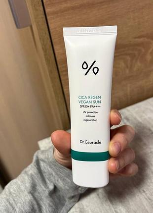 Cica regen vegan sun dr.ceuracle spf 50+