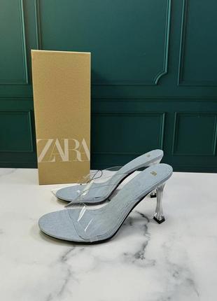 Шикарні мюлі zara