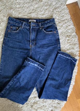 Джинсы мом mom fit mom’s на высокой посадке на завышенной талии
