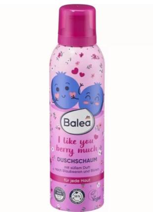 Пена для душа от balea "i like you berry much" 200 ml1 фото