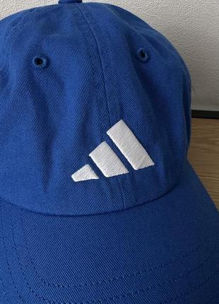 Кепка adidas бейсболка снепбек новая оригинал синяя2 фото