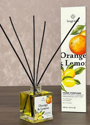 Bg360 дифузор для дому "bogenia" orange & lemon, 100мл