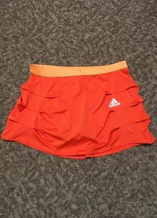 Женская теннисная юбка шорты adidas адидас skirt shorts tennis для тенниса спорта бега...