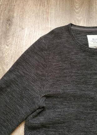Пуловер свитер темно-серый,мокрый асфальт,графит4 фото