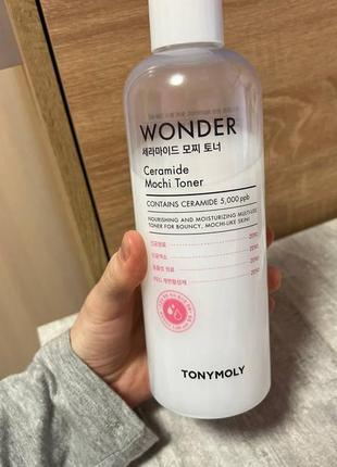 Tony moly wonder ceramide mochi toner