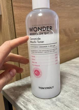 Tony moly wonder ceramide mochi toner5 фото