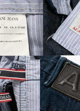 Armani jeans navy denim jeans чоловічі джинси10 фото