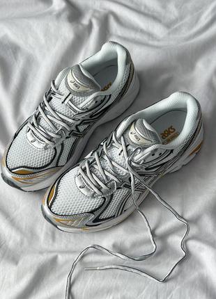 Кроссовки asics горизонтально 2160 'pure silver yellow'9 фото